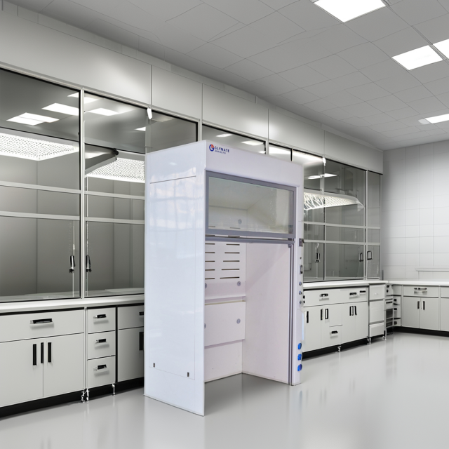 Lab Walk in Fume Hood
